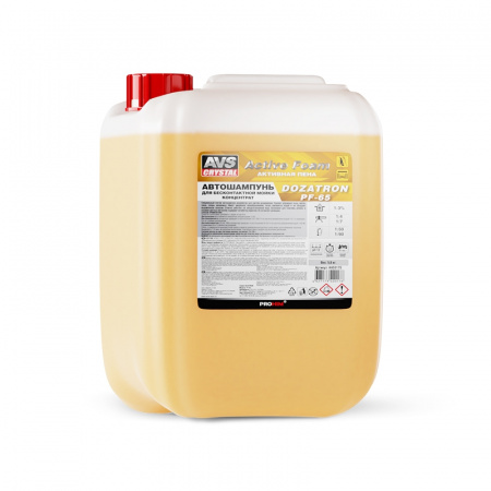 Автошампунь для б/к мойки "Active Foam" (1:4-7) 5,8 кг AVS DOZATRON PF-65 фото 1