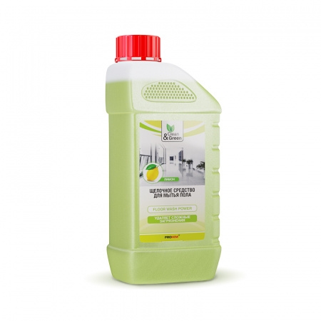 Щелочное средство для мытья пола 1 л. Clean&Green CG8032 фото 2